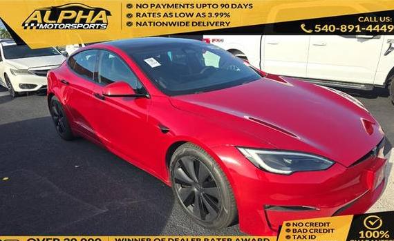 TESLA MODEL S 2022 5YJSA1E58NF487313 image